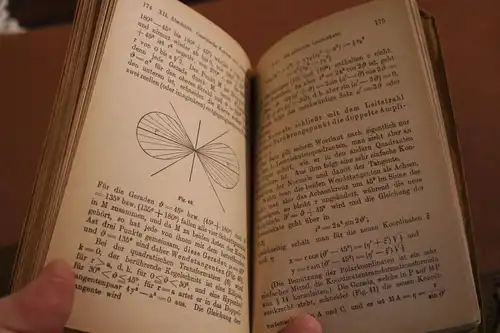 altes Buch - Analytische Geometrie der Ebene - Sammlung Göschen  1919