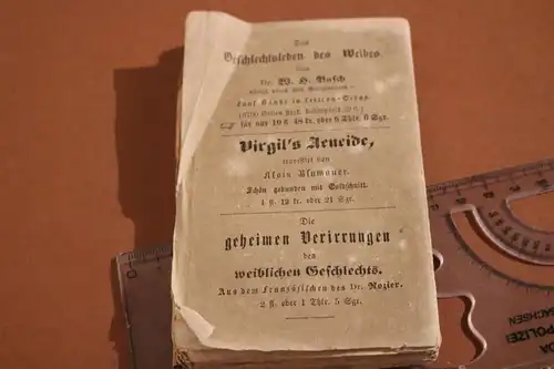 sehr altes Buch - Geschichte der deutschen Nationalneigung zum Trunke 1856