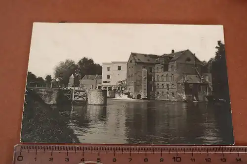 altes Foto  Schleuse  Scarpe Brébières Frankreich 