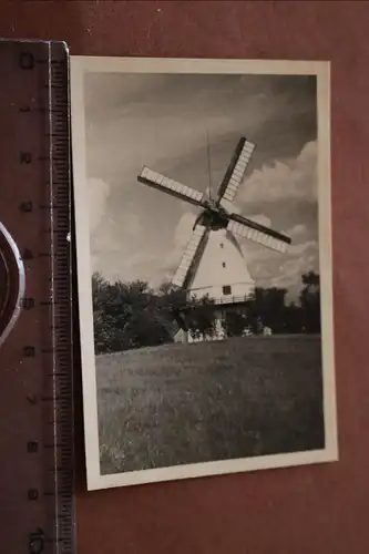 tolles altes Foto - Windmühle bei Sonderburg Düppeler Mühle  30-40er Jahre