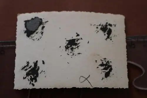 altes Foto - mir unbekannte zerstörte Stadt - große Gebäude 