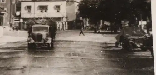 drei Fotos von einem Soldaten - Feldmütze - Ort ???