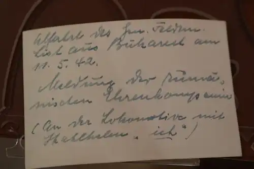 seltenes Foto Abfahrt Generalfeldmarschall List aus Bukarest 1942