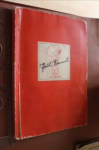 tolles altes Sammelalbum Paul Simmel  1934 - komplett