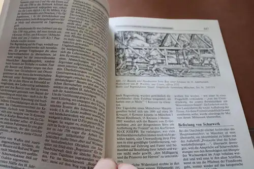 tolles altes Buch - Von den Scharwerchen - Altbayrische Frohndienste 1991