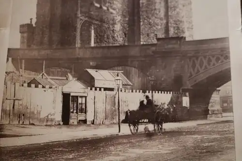 tolles altes Foto ? Newcastle upon Tyne Northumberland England 1880