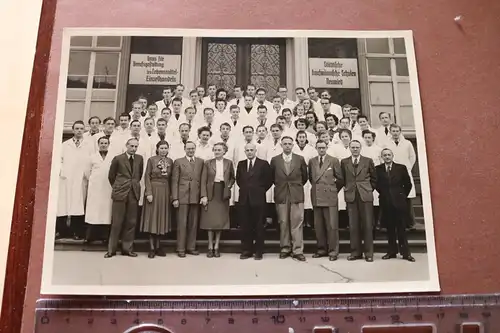 altes Foto - Gruppenfoto Schüler ? städt. kaufmännische Schulen Neuwied 30-50er