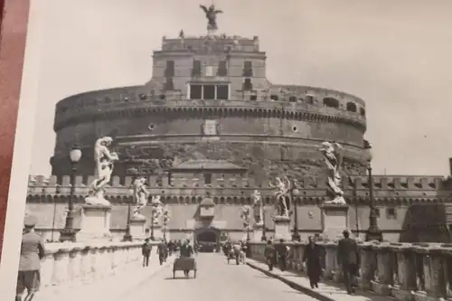 tolles altes Foto - Rom Castel Sant 'Angelo  40er Jahre 