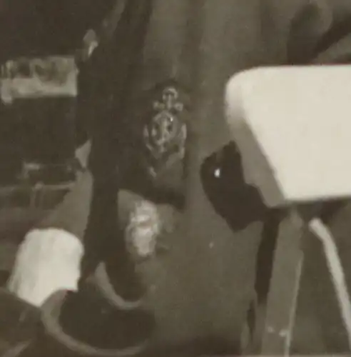tolles altes kleines Foto - zwei Matrosen Tätigkeitsabzeichen