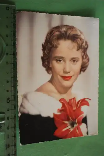 tolle alte Karte - Schauspielerin  Maria Schell 