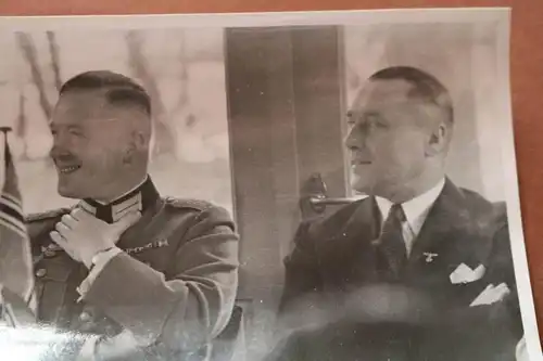 altes Foto - Portrait Major Fischer und Konsul ?  1941
