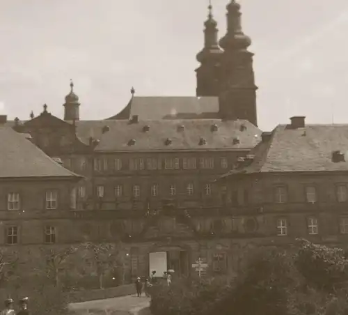 tolles altes Glasnegativ - Kloster Banz   1910-20 ???