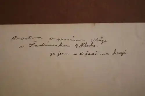tolles altes  Foto Soldaten ??? beim Sport ??? - Ort ?? unbekannte Schrift 