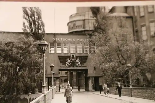 drei tolle alte Fotos - Deutsches Museum u a. Gebäude München 50-60er Jahre ?