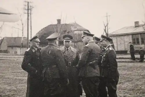 tolles altes Foto - Offiziere , General von Herwarta ? 1941