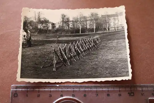 tolles altes Foto abgestellte Gewehre, Karabiner 