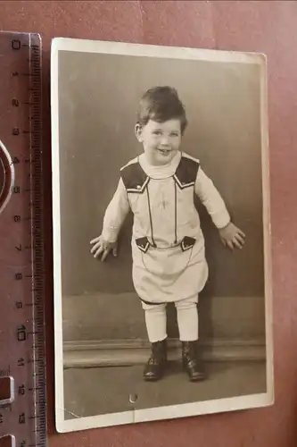 tolles altes Foto kleiner Junge  Danzig 1914