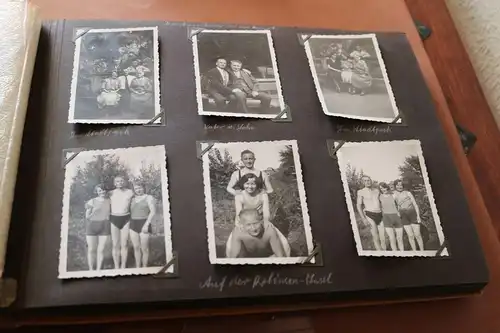 tolles altes Album 174 Fotos - Familie aus Gerstewitz, Berlin - 20-40er Jahre