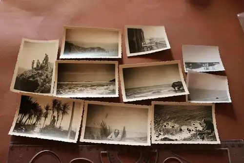 10 alte Fotos - Soldaten an der Atlantikküste St. Michel und Lüreon ???