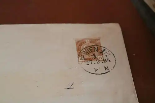 drei tolle alte Ganzsachen aufgedruckte Briefmarken - Österreich 1916