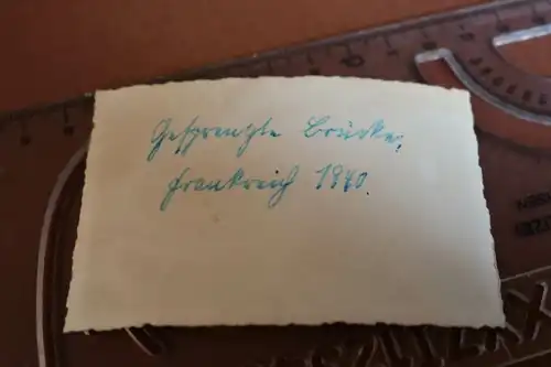  altes Foto - gesprengte Brücke in Frankreich 1940