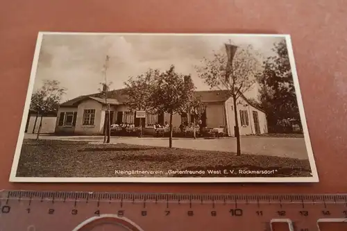 tolle alte Karte - Kleingärtnerverein Gartenfreunde West EV Rückmarsdorf (1)