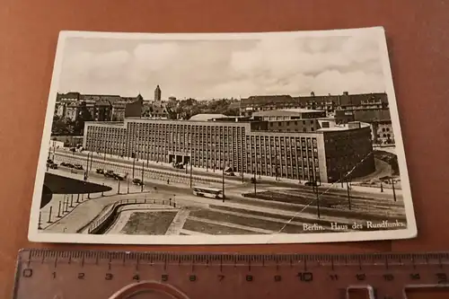 tolle alte Karte  Berlin - Haus des Rundfunks  1936