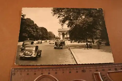 alte Postkarte - Paris - von einem deutschen Soldaten 1940