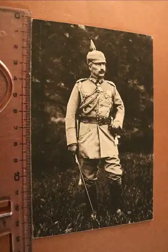 tolle alte Karte - Kaiser Wilhelm II in Uniform mit Orden