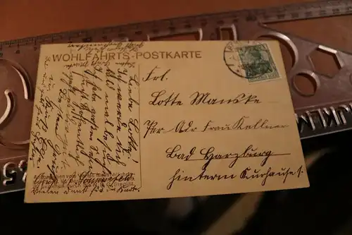 tolle alte Karte -  Kronprinzessin Cecilie mit ihren Söhnen 