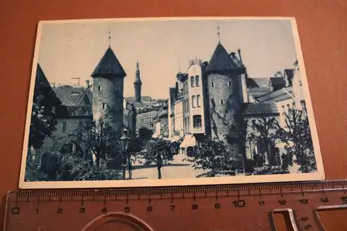 tolle alte Karte - Tallinn - Viruvärav - Estland - 20-40er Jahre ???