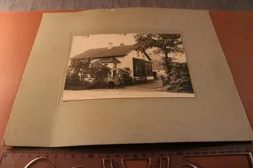 tolles altes Foto - Haus , Gebäude - Umgebung Altona 1910-20 ???