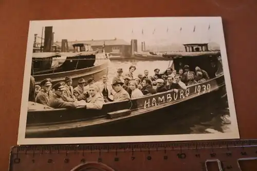 tolles altes Foto - Schiffsrundfahrt - Hamburg - 1939