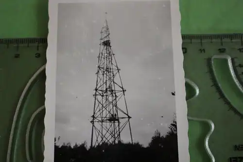 tolles altes Foto - Beobachtungsturm ??? Funktturm ???