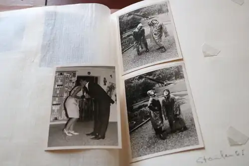 kleines Konvolut alter Fotos , Karten, Album  60-70er Jahre