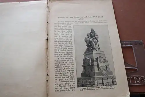 altes Heft Philipp Melanchthon Jubel-Feier seines 400 jähigen Geburtstag 1896