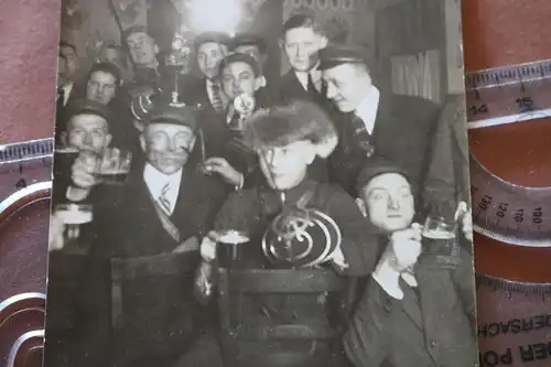 tolles altes Foto -  Gruppe Studenten , Burschenschaft - 1910-20 ?