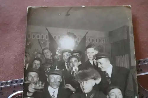 tolles altes Foto -  Gruppe Studenten , Burschenschaft - 1910-20 ?