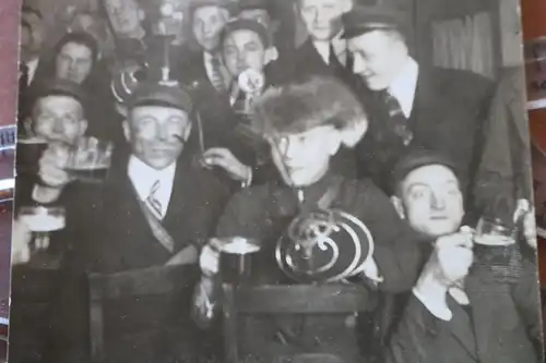 tolles altes Foto -  Gruppe Studenten , Burschenschaft - 1910-20 ?