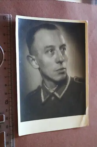 altes Portrait eines Soldaten - Norwegen 1944 