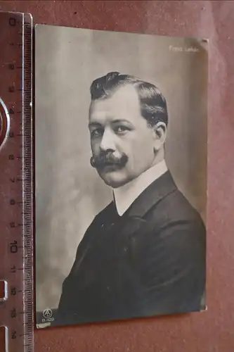 tolle alte Fotokarte- Portrait  des Komponisten Franz Lehár 1910-20 ??