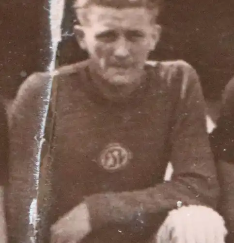tolles altes Mannschaftsfoto - Fußball  Verein FSV - Alter ??