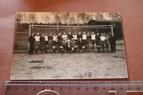 tolles altes Mannschaftsfoto - Fußball  Verein ??? 20-30er Jahre