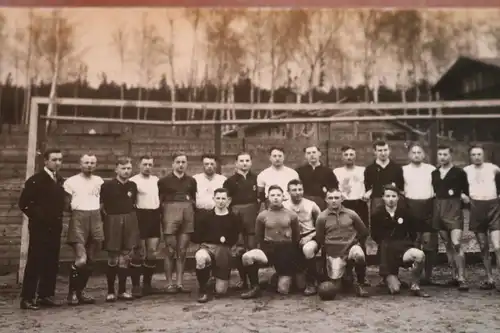 tolles altes Mannschaftsfoto - Fußball  Verein ??? 20-30er Jahre