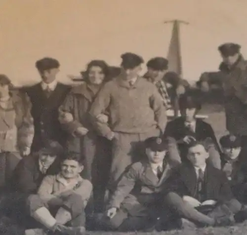 drei tolle alte Fotos - Segelflieger - Segelflug - Nürnberg - DLV  1930/31