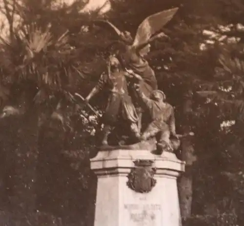 altes Foto - Brest  Ehrendenkmal Difenseurs Breton  50er Jahre ???