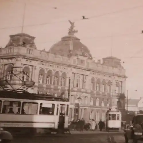 tolles altes Foto Hannover - Strassenbahn , Hauptpostamt 1937