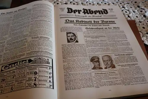 großes Buch Zeitungen  Sozialdemokraten  Vorwärts 1876 - 1976 in Faksimiles 