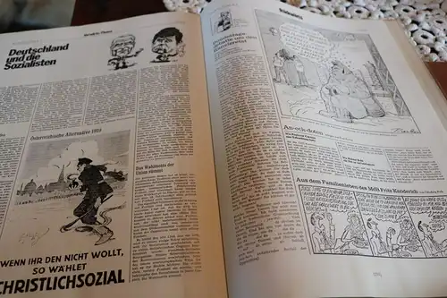 großes Buch Zeitungen  Sozialdemokraten  Vorwärts 1876 - 1976 in Faksimiles 