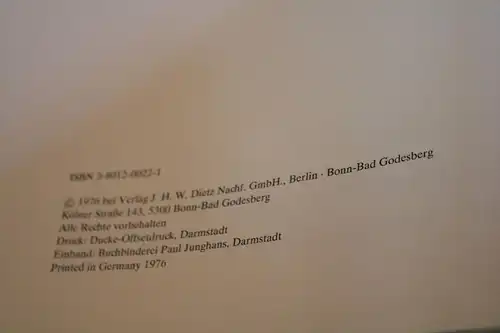 großes Buch Zeitungen  Sozialdemokraten  Vorwärts 1876 - 1976 in Faksimiles 